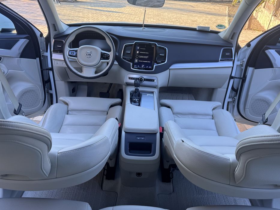 Volvo XC90 2019 AWD Automată, Full LED, Piele Albă