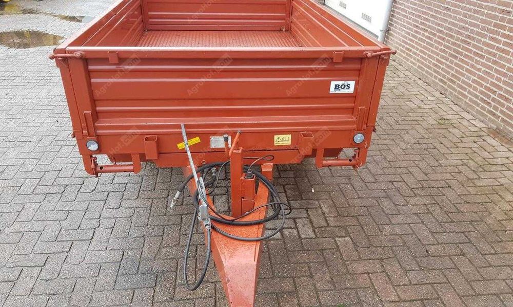 Remorcă basculantă de 5-7 tone cu un singur ax / Francini