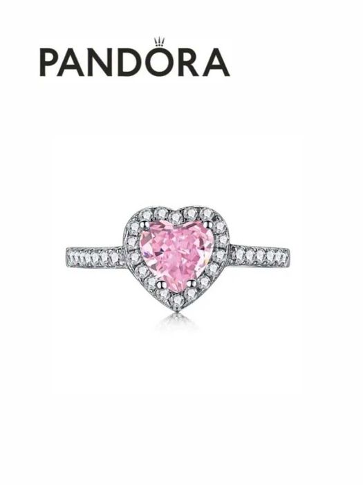 Кольцо и сережки Pandora