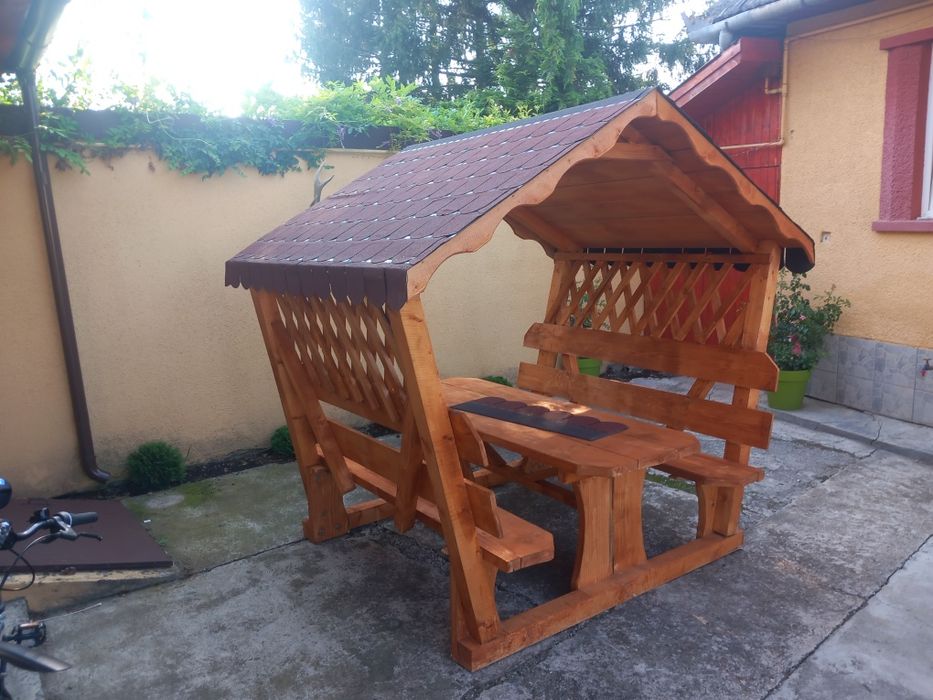 Foisor lemn masiv rustic