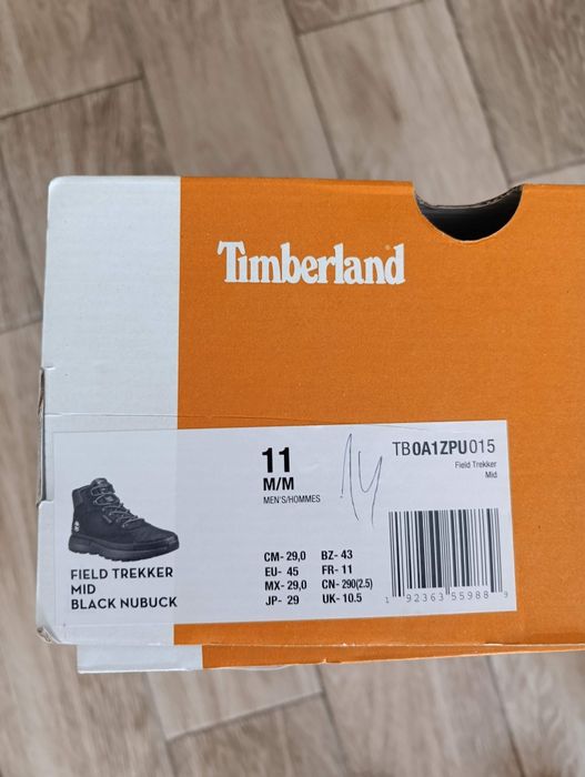 Мъжки боти Timberland Field Trekker Mid №45 (29 см) - Оригинал