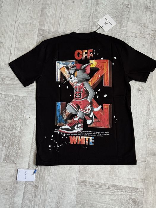 Tricou OFF White Amiri Balenciaga ih nom