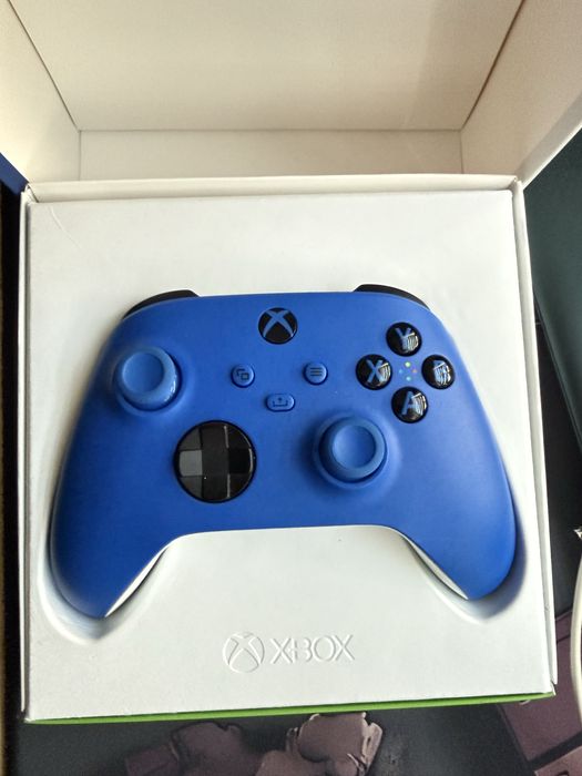 Controller XBOX Series S X One Shock Blue si Robot White