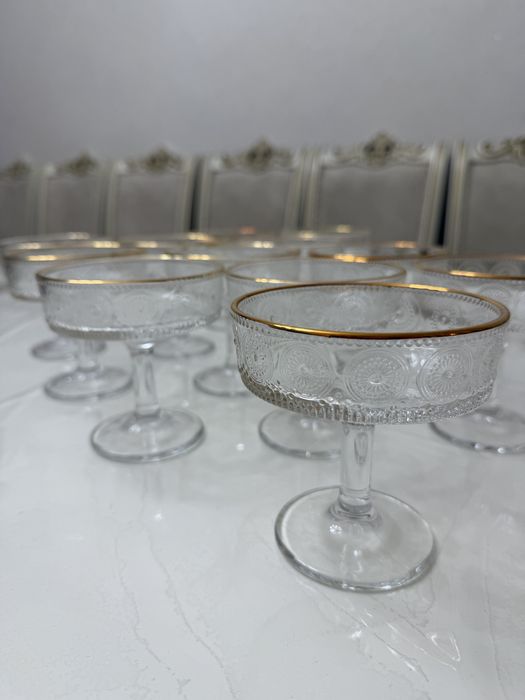 Красивые десертные фужеры