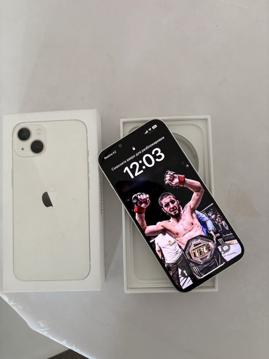 Продам айфон 13 с коробкой