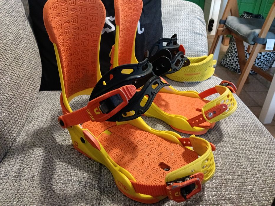Union Force DDC Custom house snowboard bindings M сноуборд апарати
