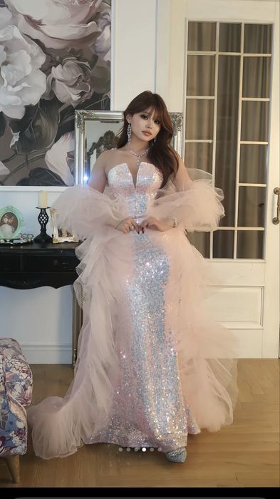 Вечернее платье ,розовый