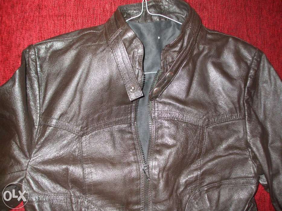 Geaca piele m. 36- 38