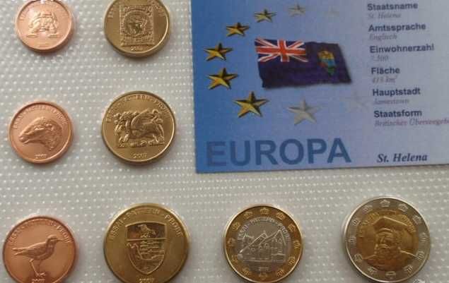 редки ПРОБНИ евросетове монети (не са в обращение)