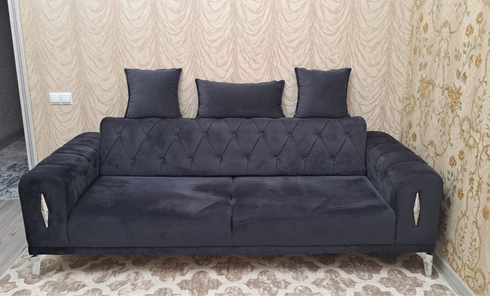 Диван с креслом сатылады почти Жаңа