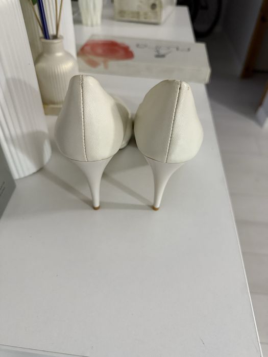 Туфли свадебные белые 40 размер