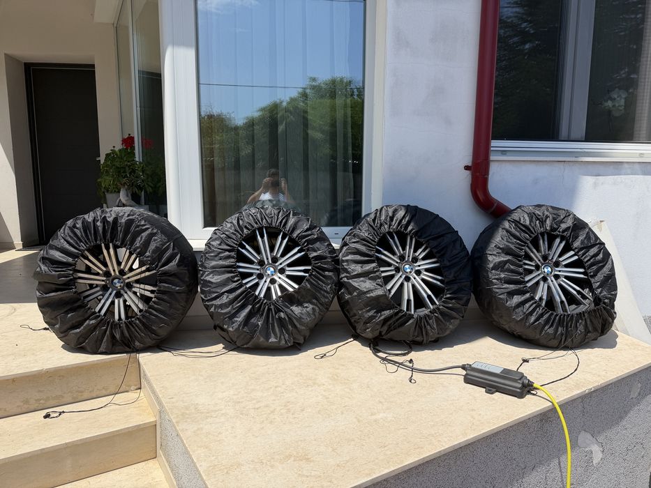 Jante BMW M 790M R18 originale + anvelope iarnă Michelin Pilot Alpin 5 G20 G21