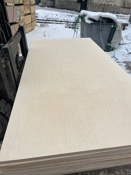 Фанера  берёзовая  сорт 2/2; 4/4