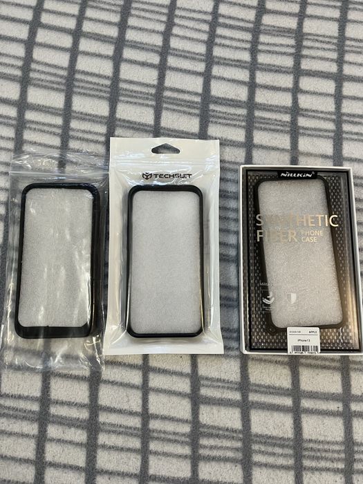 Pachet 3 huse Iphone 13