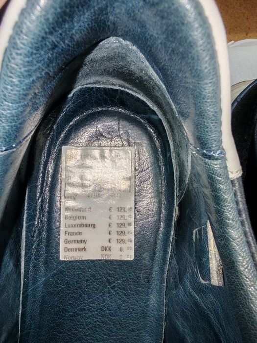 Чудесни мъжки сникърси от естествена кожа State of Art №45