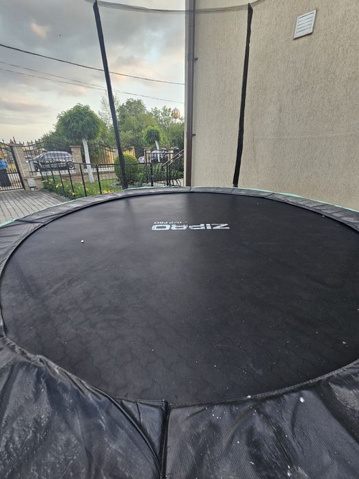 Trambulina Zipro Jump Pro, cu plasa de protectie exterioara, 312 cm