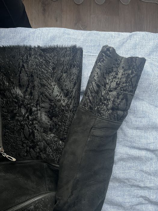 Женская дубленка р44