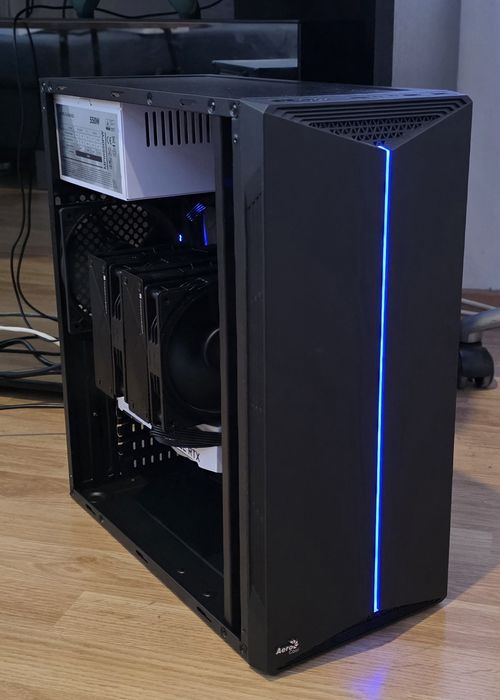 Unitate gaming : Ryzen 7 , RTX 3050 8 Gb , Nvme Samsung , 16 Gb DDR  4