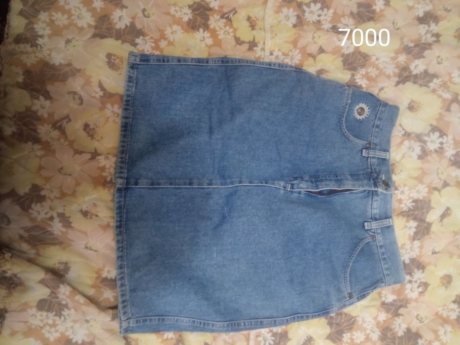 Юбки разные ЭКО кожа и ждинса