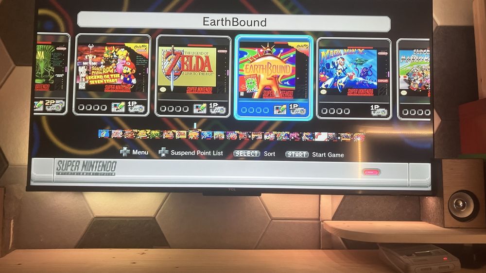 Authentic Nintendo SNES Classic Mini + 2 Controller (Tested , Working)