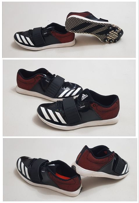 Adidas Adizero Prime Accelerator Spikes negru atletism, cuie nr 41 1/3