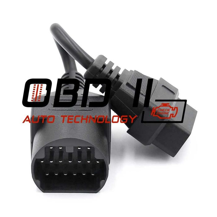 Кабел / Преходник / Адаптер за Mazda 17 Пина 17 Pin Мазда Delphi