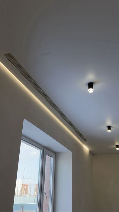 Натяжные потолки от 1500 тг/м²