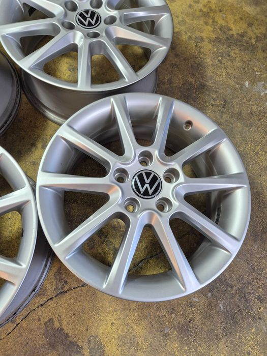 4 Jante Aliaj 5x112 16''  OEM VW Golf Passat Touran Sharan Caddy T-Roc