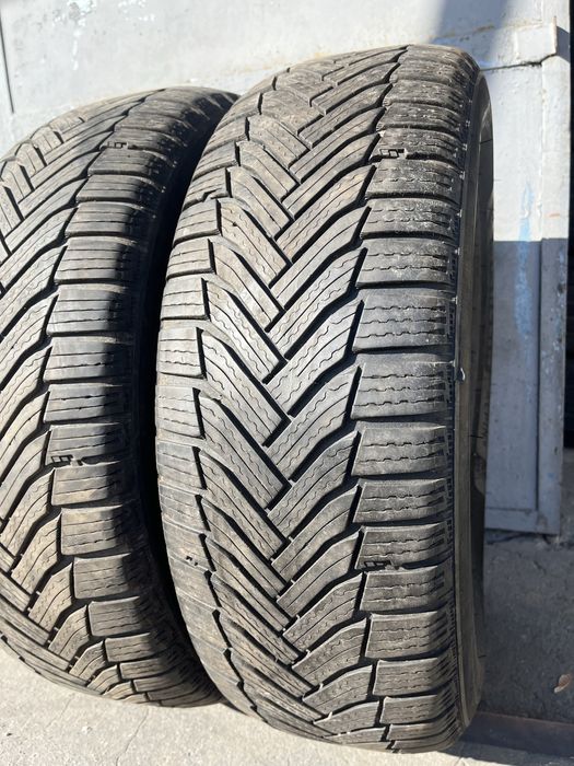 2 бр. зимни гуми 215/65/16 Michelin A6 DOT 3623 5,5 mm