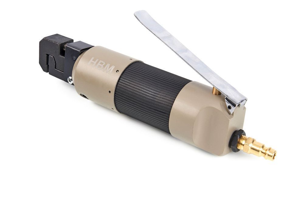 Dispozitiv pneumatic de faltuit si perforat tabla