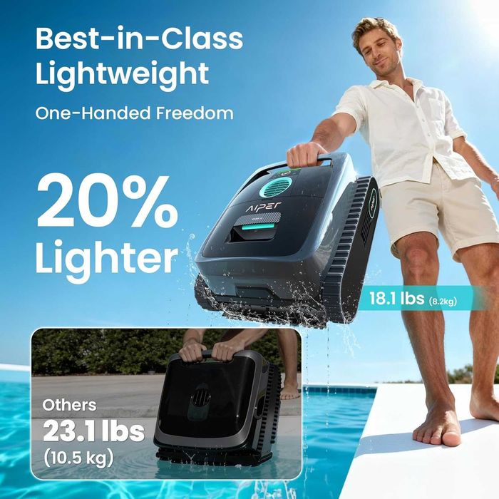 Робот-пылесос для бассейна AIPER Scuba V3 AI Vision! Новый в коробке!