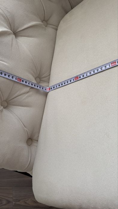 ‼️Нова цена‼️Луксозен класически диван Честърфийлд с дървена рамка