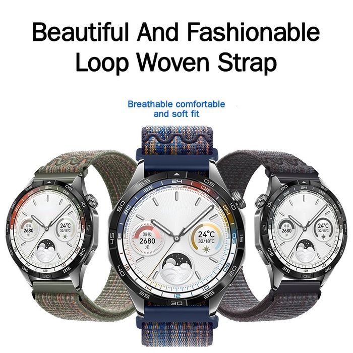 NYLON LOOP Каишка за Huawei Watch/Samsung/Apple/Xiaomi/Garmin/Amazfit