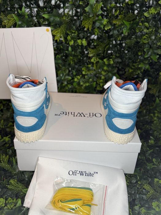 Adidasi/Sneakers Off-White off court 3.0 white and blue