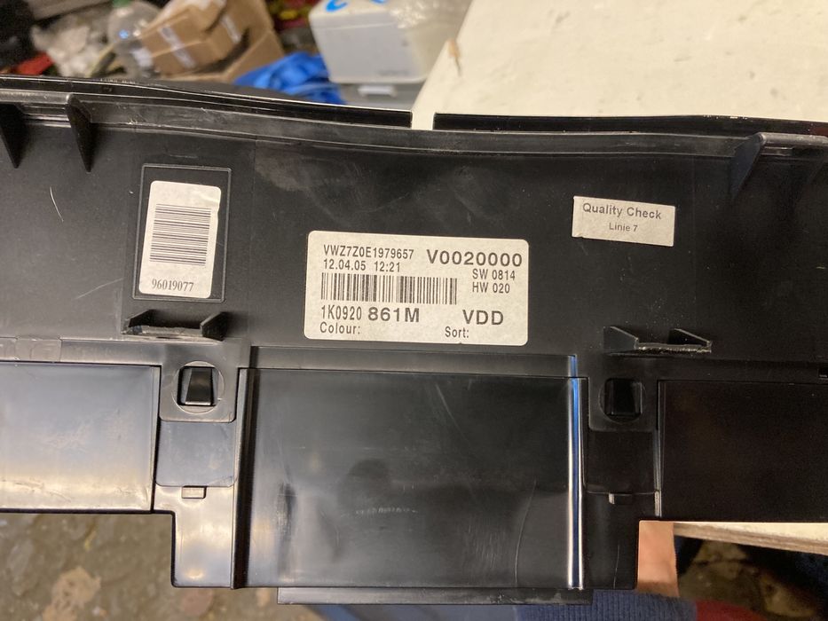 Табла за Голф 5 бензин и дизел