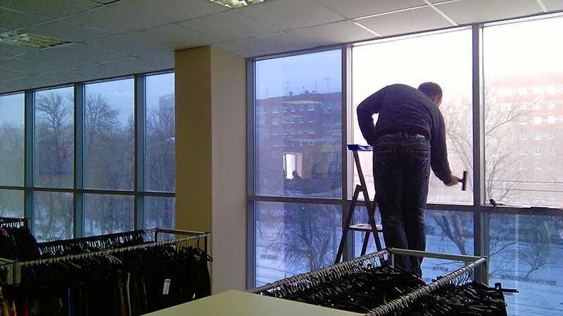 Тонировка Окон Перегородок Тонирование Зеркальная Матовая Пленка: 4 000 ...