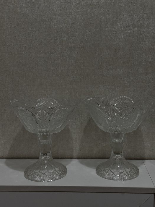 Хрусталь ваза 2 шт