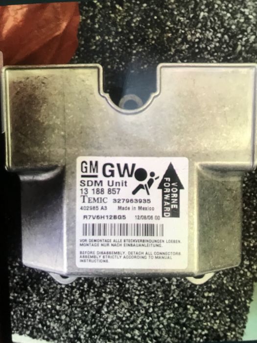 Calculator airbag Opel 327963935