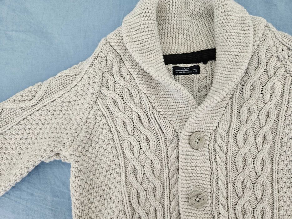 Памучна Жилетка Next 86 размер, 12-18 месеца