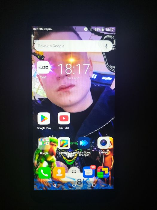 В продаже телефон Huawei