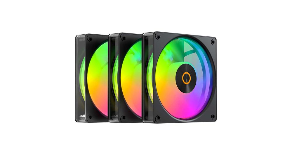 \ Вентиляторы для корпуса Ocypus Gamma F12 Elite BK  ARGB 3 IN 1