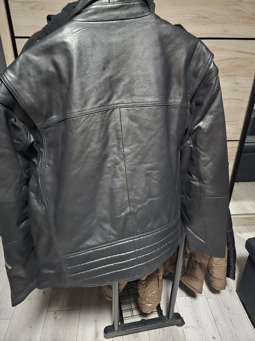 Geaca piele, calvin klain originala