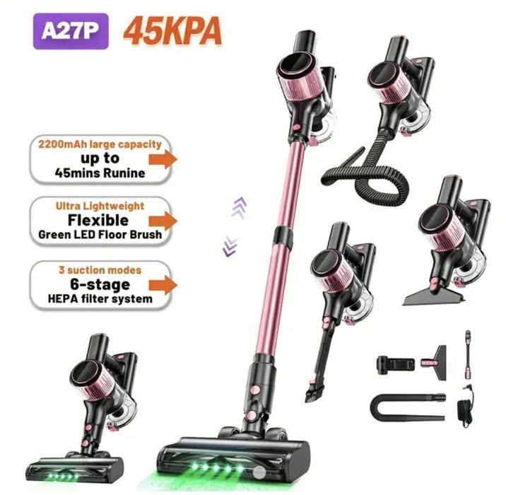 Aspirator vertical multifunctional