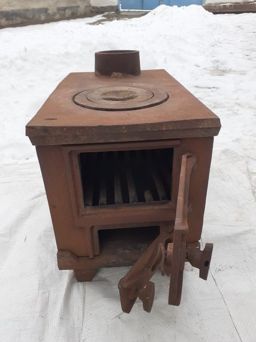 Чугунны разборный печь