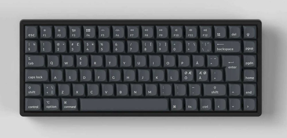 Keychron - Taste - ISO Shine-Through ABS OSA Full Set Keycap Set