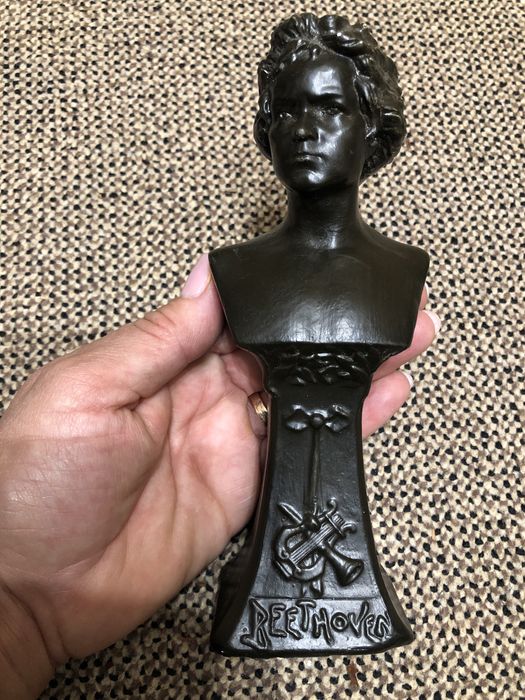 Bust Beethoven ceramic