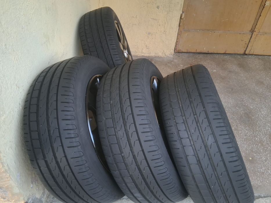 205 55 16 Pirelli Jante roți aliaj 5x112 vw audi seat skoda