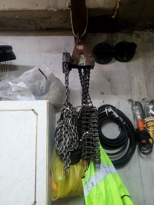 Лебедка цепная ссср