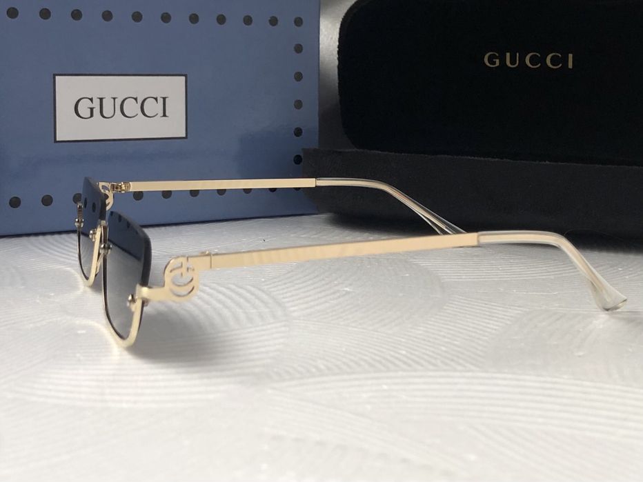 Дамски слънчеви очила правоъгълни 2 цвята черни кафяви