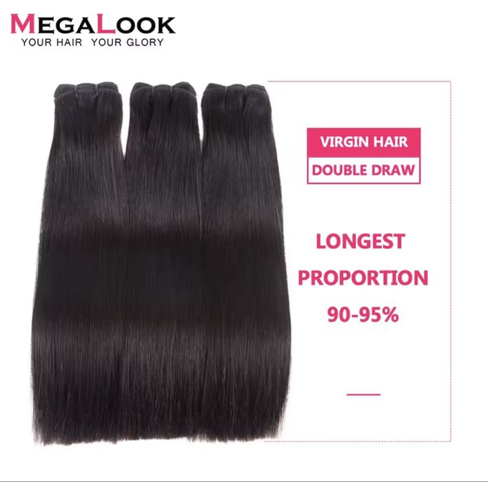 Нова коса , дължина 51см., два комплекта